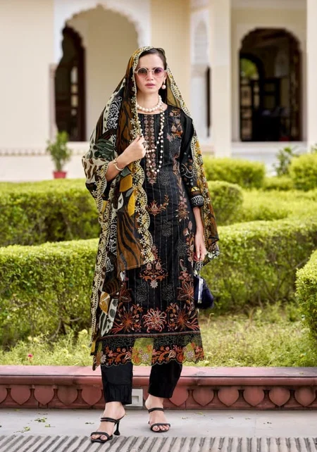 Farah Vol 14 By Pakiza Lawn Cotton Dress Material Wholesale Price In Surat
